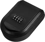 FIXOSHEE Wall Mounted Key Lock Box for Outdoor Use Resettable Combination Code Construction for Key Storage Secure Box