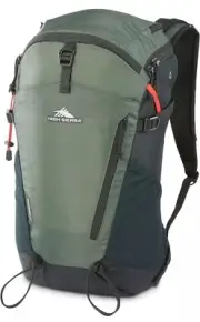 High Sierra Pathway 2.0 Backpack with Hydration Storage Army Green 30L New