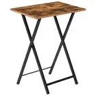 Folding TV Table, TV Tray, Stable Snack Table for Small Space, Portable Sofas...