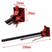1/10 RC Crawler Car Accessory Full Metal High Lift Jig For SCX10 D90 Truck Red