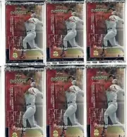 9 new baseball PACKs - 1999 UPPER DECK MVP game used jersey souvenirs autographs
