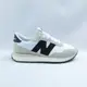 New Balance 237 MS237SF 男女 復古休閒鞋 麂皮 大N D楦 海鹽白x黑【isport愛運動】