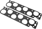 X AUTOHAUX Upper Engine Intake Manifold Gasket for Honda Accord 1998-2003 Intake Manifold Sealing Gasket No.17105P8AA01 Metal 2 Pcs