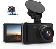 Rear View Car Video Recorder Dvr 3 Inch Night Dual Recording 1080p Car Accessories Dash Camera Driving Recorder