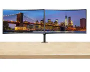 Samsung S36C 27-inch 1080P FHD Curved IPS LCD Monitor, 2-Pack