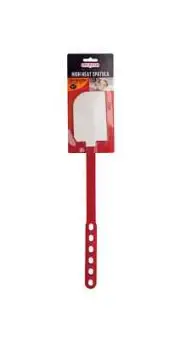 ChefMaster 90214 16-1/2" High-Temp Spatula with Silicon Spoon Blade