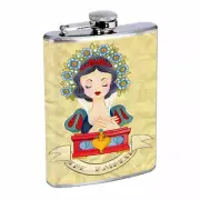 The Fairest Em1 Flask 8oz Stainless Steel Hip Drinking Whiskey