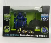 The Black Series Radio Controlled R/C Transforming Robot New Damaged Box