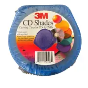3M CD Shades Carrying Cases For CD’s & DVD’s Pack Of 5 *New*