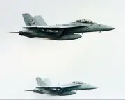 F/A-18F SUPER HORNETS RECONNAISSANCE PASS 8x10 GLOSSY PHOTO PRINT