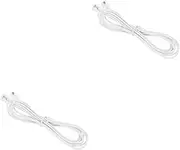 SWOOMEY 2pcs Telephone Connecting Cable Pin to Pin Landline Accessory for Use Pure Copper Cores for Enhanced Signal Quality Compatible with Fax Modem and Answering Machines