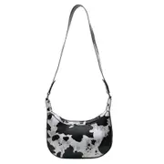 Women Retro Shoulder Bags Lady Pu Leather Animal Pattern Zipper Messenger Purses Youth Ladies Simple Versatile Bag