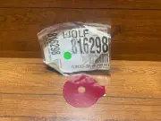 New OEM Wolf Cook Top Light Filter Red 816298 Sub-Zero