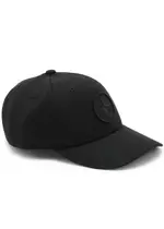 Stone Island Logo-embroidered Twill cap - Black One Size
