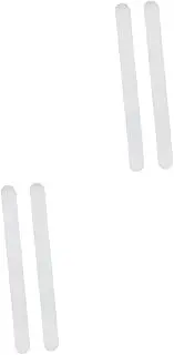 BELLIFFY 4 Pcs Tennis Racquet Head Guard Tennis Racket Grip Tape Racket Tape Accessories Protective Racquet Guard TPU