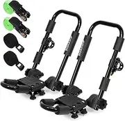 Soarify Folding Kayak Roof Rack Premium J-Bar for Canoe Carrier SUP Paddle Surfboard Mount on Car SUV and Truck Crossbar (1)