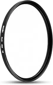 NiSi - 49mm Circular Black Mist Filter 1/8 Strength, Soften Images, Reduce Contrast, Enhance Mood & Atmosphere, Diffusion Filter for Soft Shadow, Dream-Like Cinematic Effect, Photography & Videography