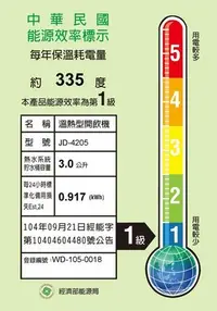 在飛比找Yahoo!奇摩拍賣優惠-＄柯柯嚴選＄晶工牌JD-4205(含稅)JD-5322B J