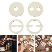 5x Wooden Wick Centering Tool Candle Wick Stabilizer for Candle DIY Making