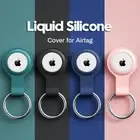 1pcs Apple AirTag Silicone Holder Keyring Carry Case Air Tag #B6, C6