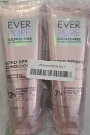 L'Oreal Paris Ever Pure Bonding Sulfate Free Shampoo & Conditioner (6.8oz NEW