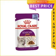 Royal Canin 1 Pack 12*85 Gms Sensory Taste Jelly Adult Pouches Wet Cat Food