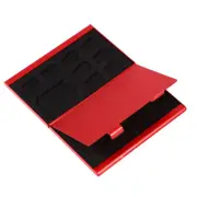 12 Slots Aluminium Storage Case Holder For Micro SD Memory Card & TF Card