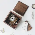 精緻方形小木盒家用針線盒刺繡縫紉帶蓋實木首飾鑰匙桌面收納盒