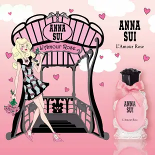 💯嚴選 ❤️L’Amour Rose 安娜蘇 愛在巴黎時尚紫禮盒 娃娃頭4ML 巴黎戀愛/渡假/粉紅洋娃娃