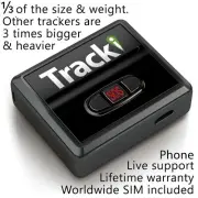 Tracki 4G GPS Tracker Mini Real time Hidden Dog Car Vehicle kids