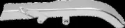 Drag Specialties Chrome Upper Belt Guard Cover Harley Softail Deluxe 05