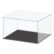 Acrylic Display Case Cube Storage Box Clear Small Assemble Showcase 36x31x20.5cm