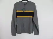 Brooks Brothers 100% Scottish Lambswool Crewneck Sweater-Gray - Men's Med -NWT