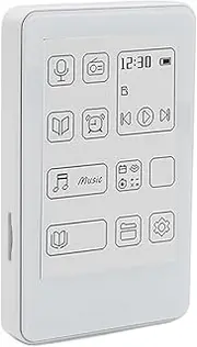 Ink Screen MP3 Player, Large Screen HiFi Sound Type-C Charging Music Player for Home Travel, Clear Viewing Experience, Multiple Functions Supported, Eye Comfort, Portable and