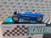 SCALEXTRIC BUGATTI REPLICA MADE FROM PLASTIC NOT RESIN QUALITY BLUE & BLACK!!2