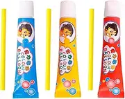 Bubble Blowing Toys, Bubble Tube Party Favors, Outdoor Fun Bubble Blow Toy for Interactive Play, Safe Kids Toy for Birthday Parties, Boys & Girls