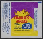 1977 CAHRLIES ANGELS WAX WRAPPER SERIES 3 **** FREE SHIPPING ****