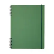 B5 Split Spiral Notebook - Green