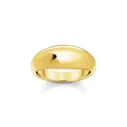 Thomas Sabo Gold Plated Sterling Silver Bold Timeless Ring