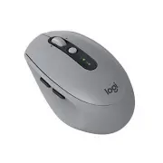 Logitech Wireless Mouse Bluetbooth Unifying 7Button M590MG Mid Gray Tonal