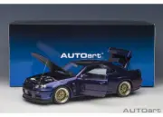 Aa 1/18 R34 Gt-R V Spec Ii Midnight Purple Iii 77403 Bnr34 Gtr Nismo Autoart