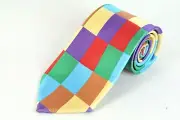 Lord R Colton Masterworks Tie Manarola Sand Purple Geometric Silk Necktie New