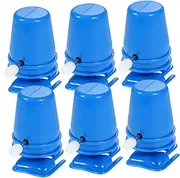 NOLITOY DIY Robot Toy Supplies 6pcs Clockwork Legged Robot Movement for Vintage Toys