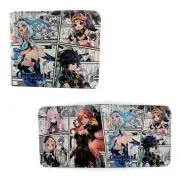 New Natlan Heroes GENSHIN IMPACT BiFold Wallet Credit Card Billfold