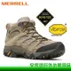 【全家遊戶外】MERRELL 美國 男 MOAB 3 GORE-TEX 中筒登山鞋 岩灰色 健走鞋 戶外多功能鞋 ML035793