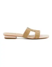 [Dune London] Loupe Di Sandal in Rose Gold