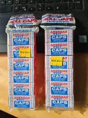 VINTAGE AMERICAN WEST CAP BOXES 12 NEW UNOPENED BOXES IN ORIGINAL PACKAGE NOS