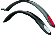 Polisport 26" Colorado Mudguard Set Black 60mm Width for Road Trekking MTB