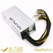 AltairTech.io Bitmain APW3++ 1600W PSU for S9 V9 T9 S7 L3 D3 Z15