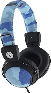 Moki Camo in-line Mic Headphone, Blue